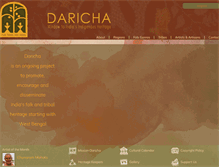 Tablet Screenshot of daricha.org